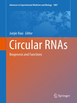 cover image of Circular RNAs